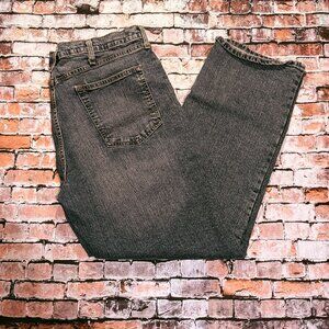 Arizona Mens Jeans 40x32 Flex Relaxed Straight Leg Blue Denim Pants